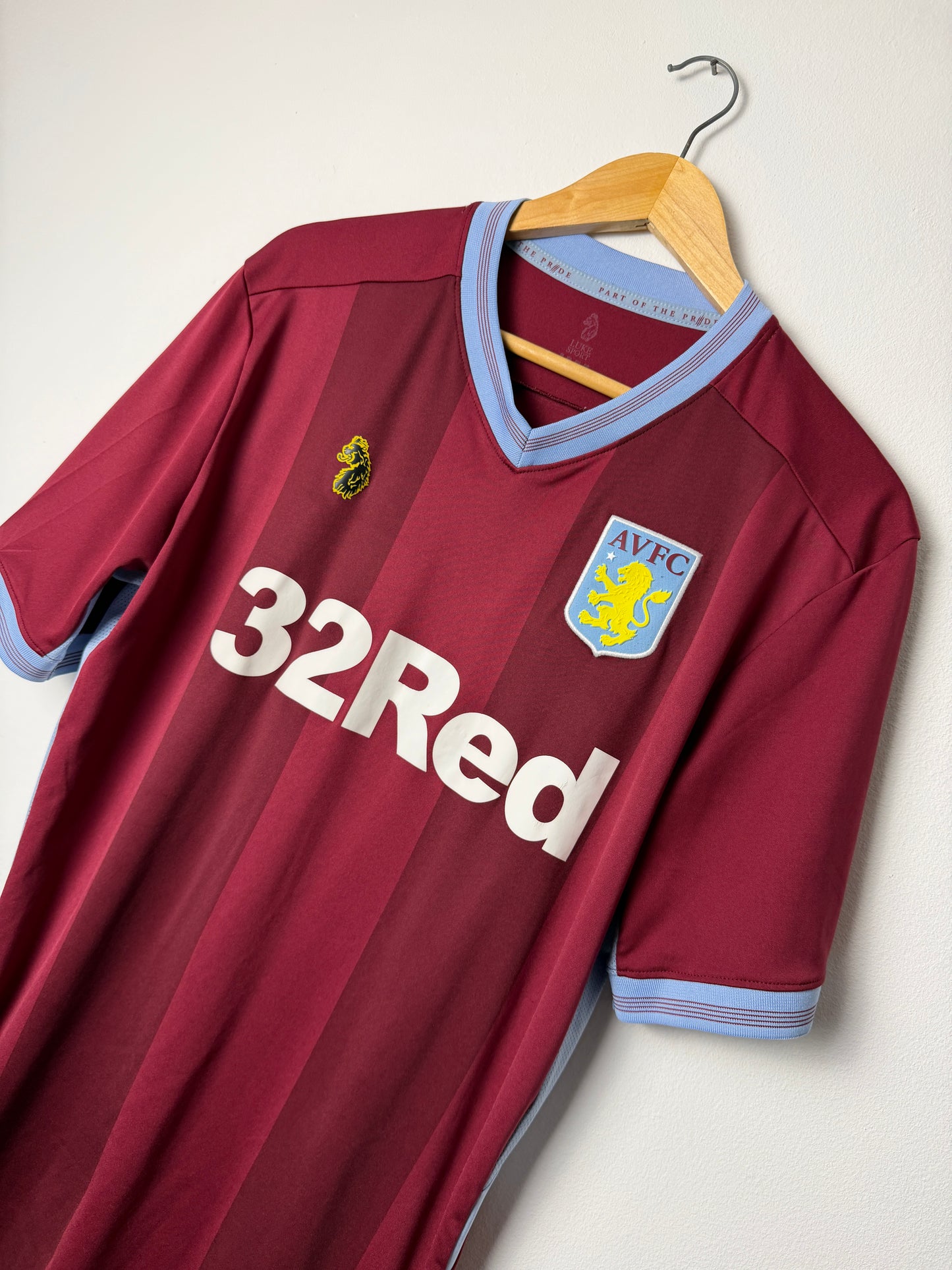 Jack Grealish Aston Villa 2018-19 home football shirt (L)