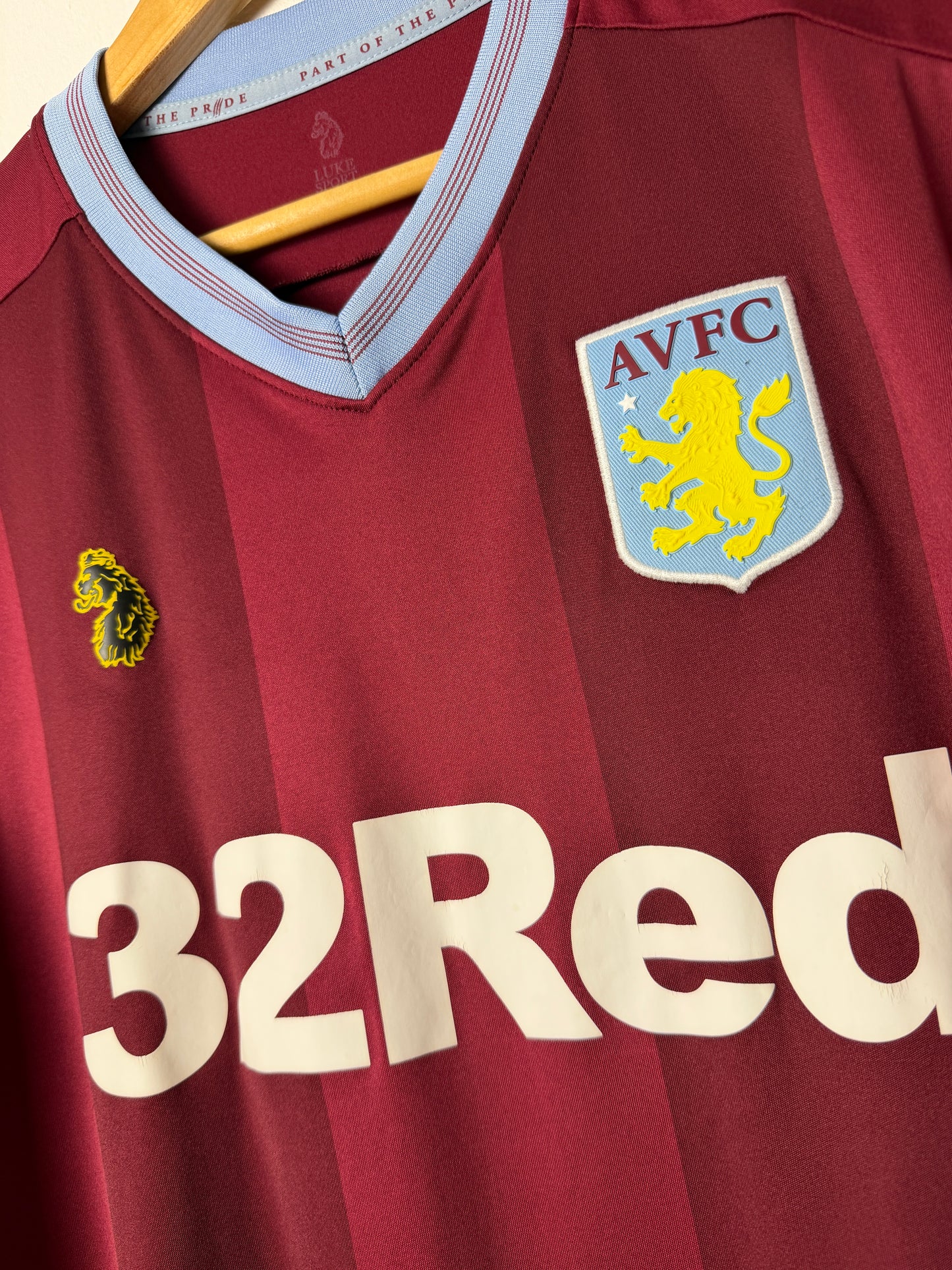 Jack Grealish Aston Villa 2018-19 home football shirt (L)