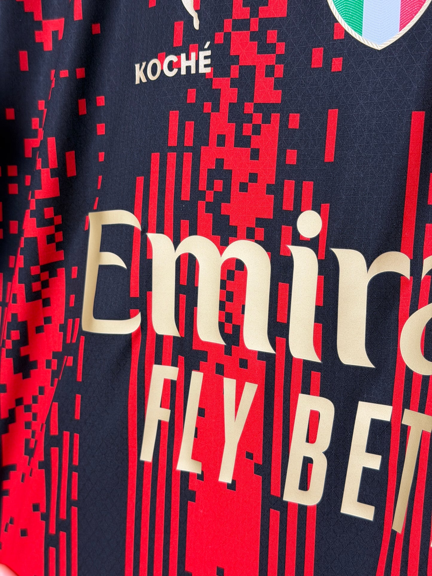 Rafa Leao AC Milan x Kocke 2022-23 fourth football shirt (L)