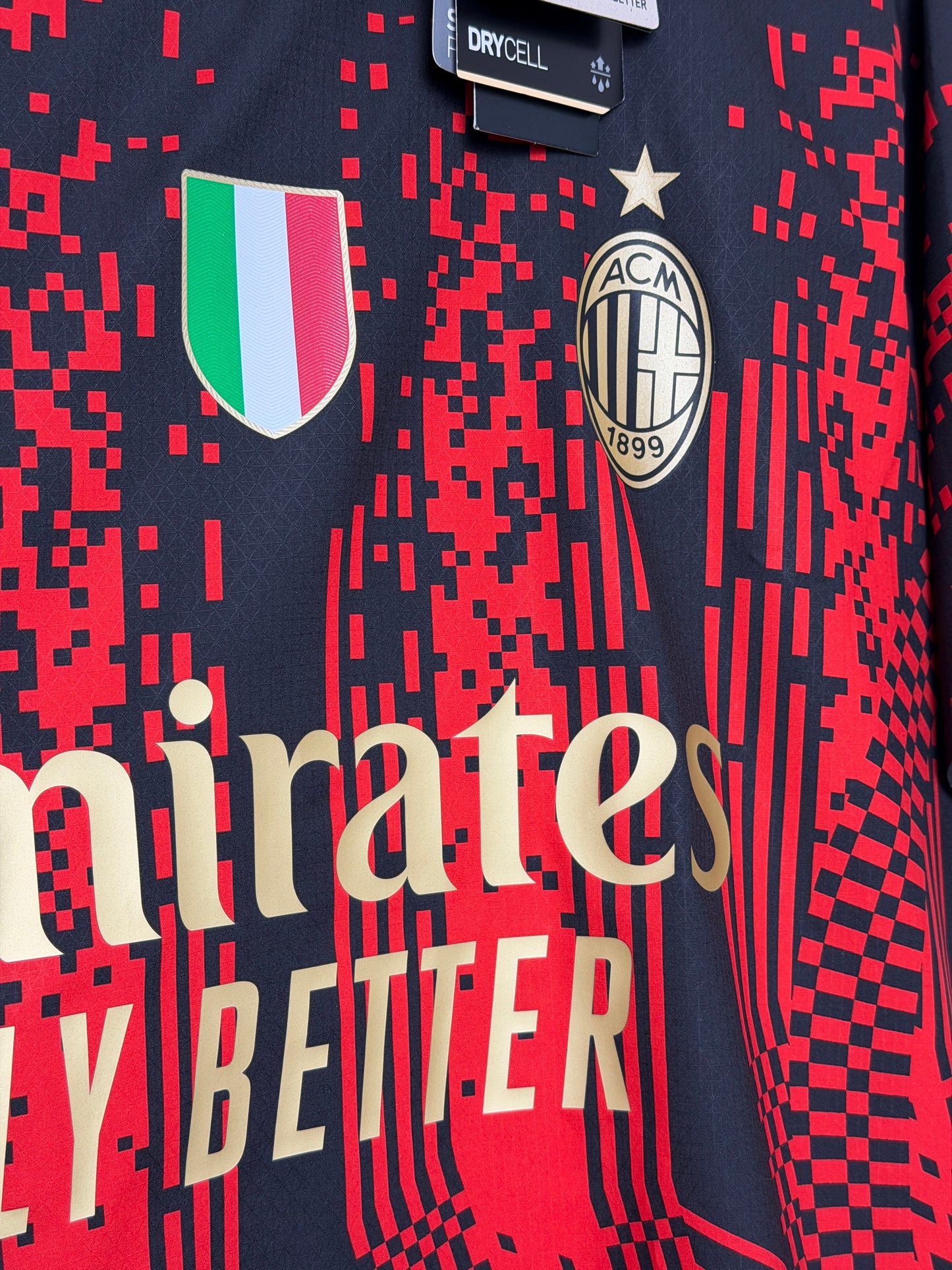 Rafa Leao AC Milan x Kocke 2022-23 fourth football shirt (L)