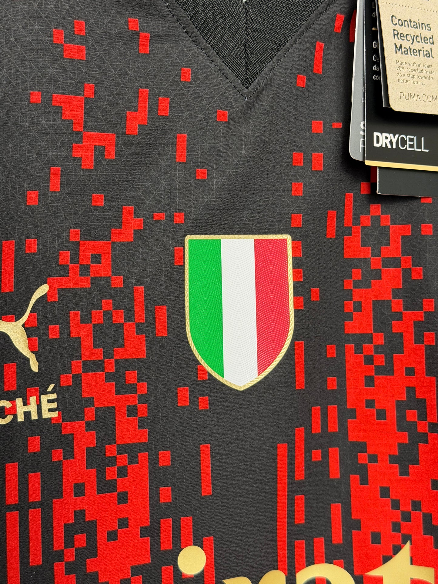 Rafa Leao AC Milan x Kocke 2022-23 fourth football shirt (L)