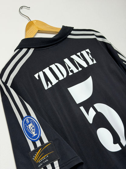 Zinedine Zidane Real Madrid CF 2002-03 away football shirt (L)