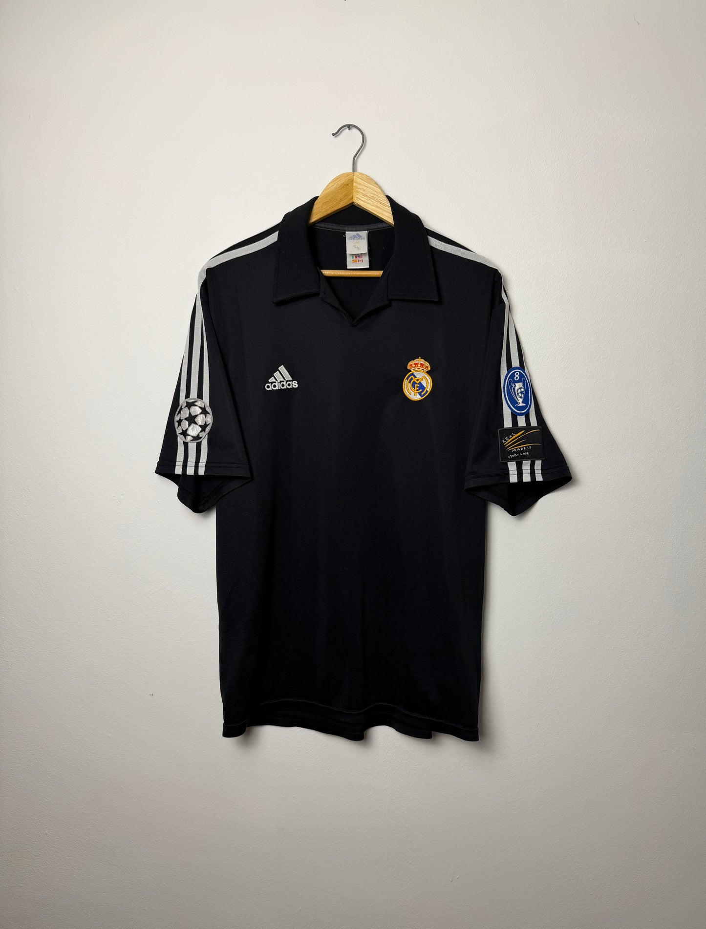 Zinedine Zidane Real Madrid CF 2002-03 away football shirt (L)