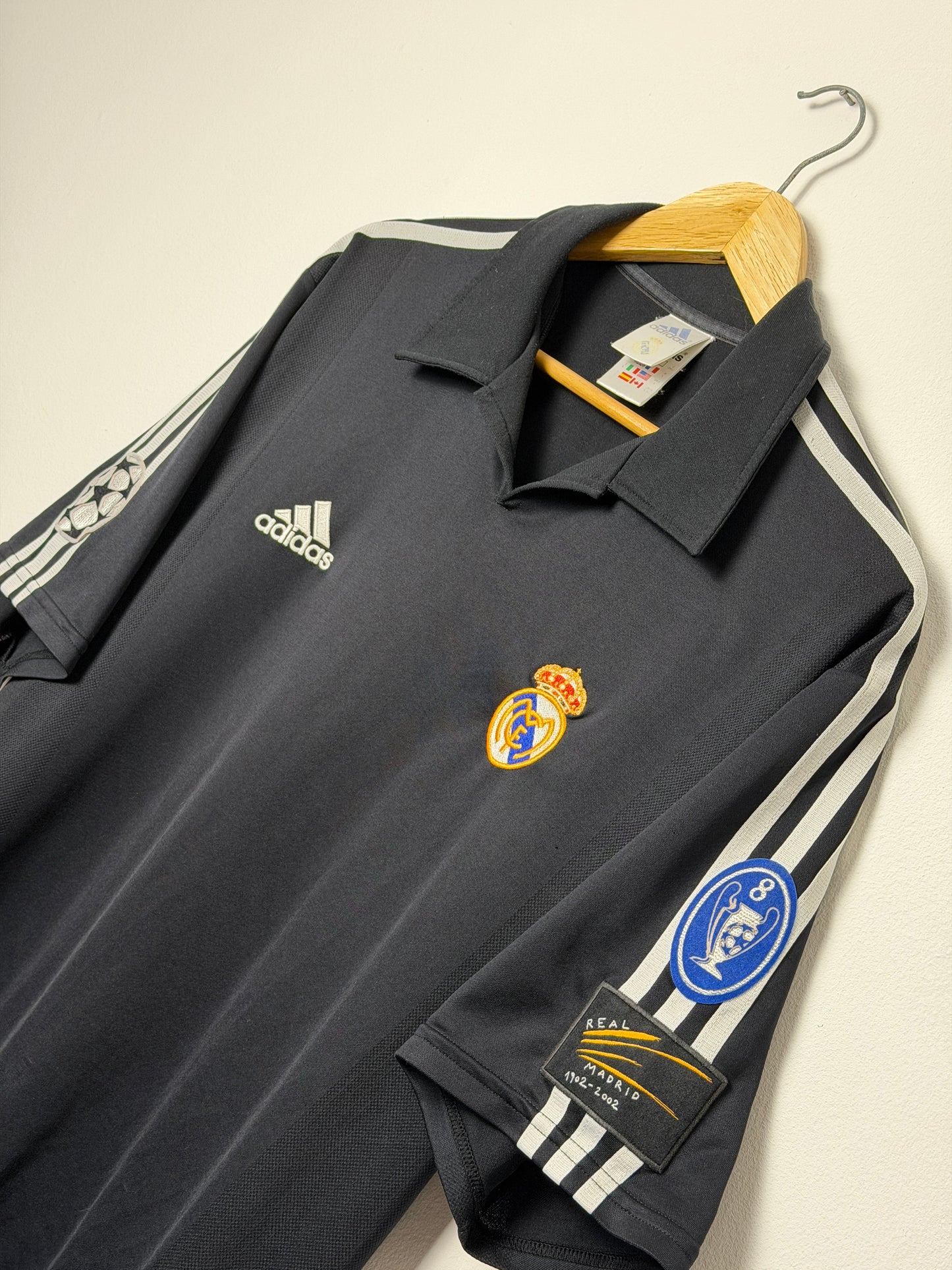 Zinedine Zidane Real Madrid CF 2002-03 away football shirt (L)