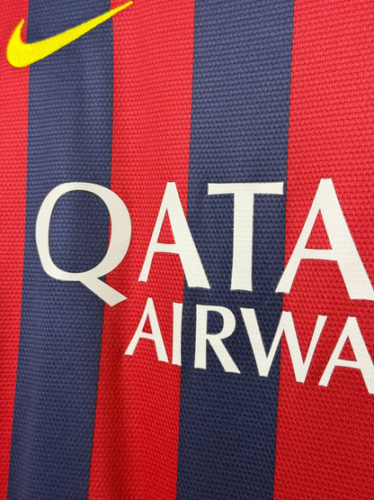 Lionel Messi FC Barcelona 2013-14 home football shirt (L)