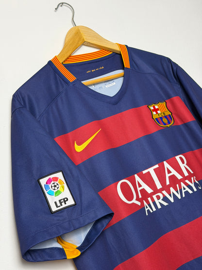 Neymar JR FC Barcelona 2016-17 home football shirt (XL)