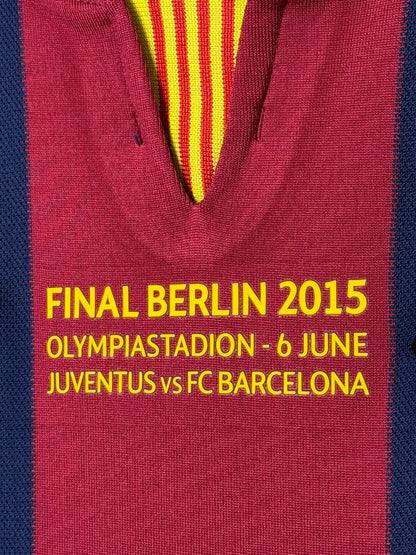 Lionel Messi FC Barcelona 2014-15 final edition home football shirt (XL)