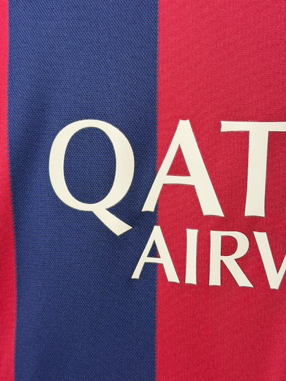 Lionel Messi FC Barcelona 2014-15 final edition home football shirt (XL)