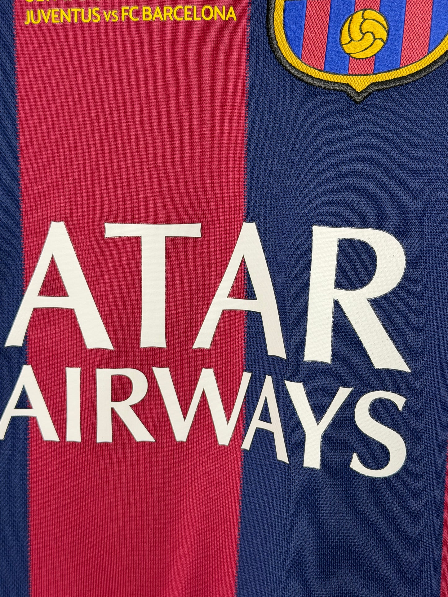 Lionel Messi FC Barcelona 2014-15 final edition home football shirt (XL)