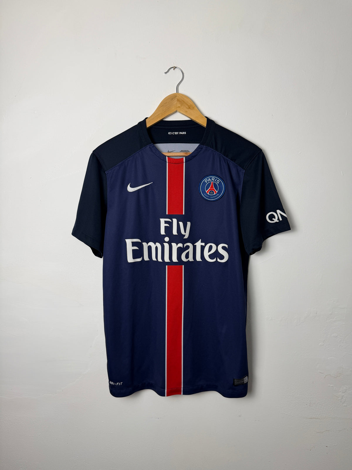 Edinson Cavani PSG 2015-16 home football shirt (M)