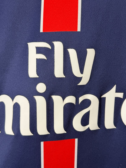 Edinson Cavani PSG 2015-16 home football shirt (M)