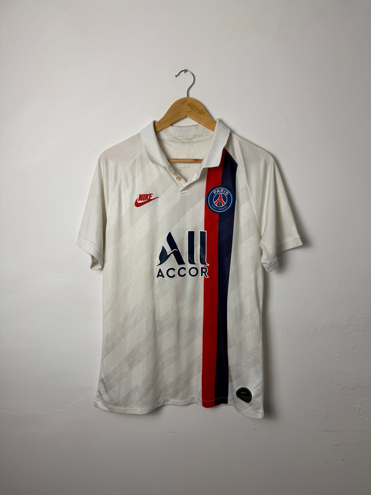 Kylian Mbappe PSG 2019-20 third football shirt (M)