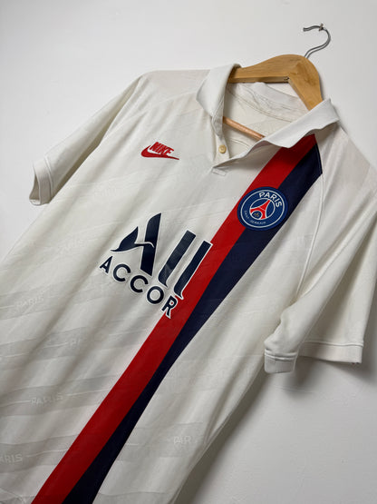 Kylian Mbappe PSG 2019-20 third football shirt (M)