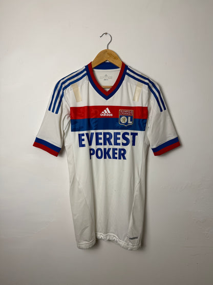 Alexandre Lacazette Olympique Lyonnais Techfit 2011-12 home football shirt (M)