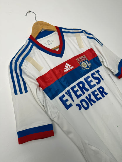 Alexandre Lacazette Olympique Lyonnais Techfit 2011-12 home football shirt (M)