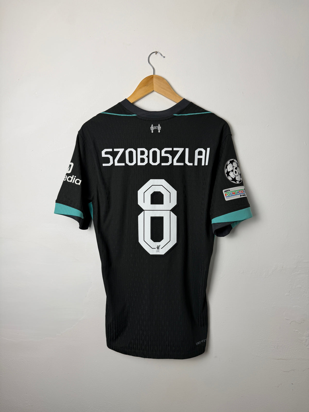Dominik Szoboszlai Liverpool FC 2024-25 Dri-Fit ADV away football shirt (M)