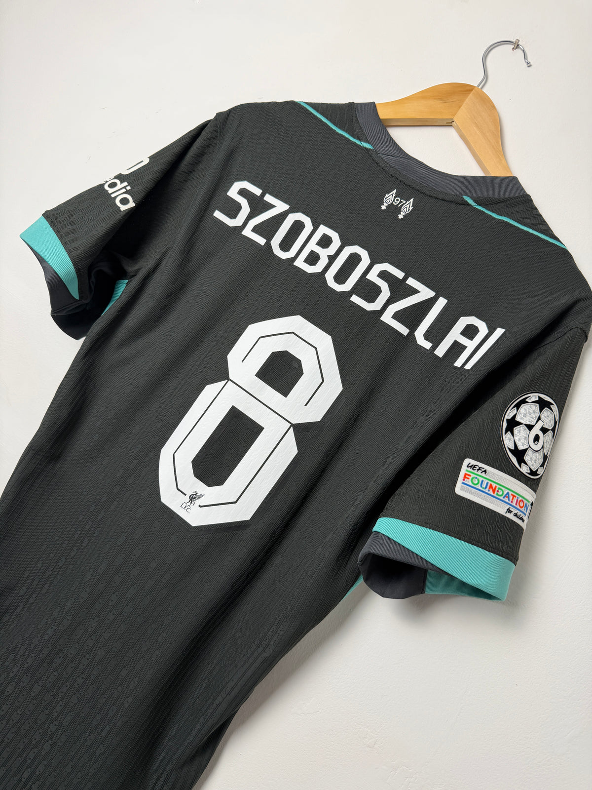 Dominik Szoboszlai Liverpool FC 2024-25 Dri-Fit ADV away football shirt (M)