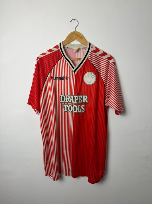 Southampton FC 1987-89 home football shirt (M)