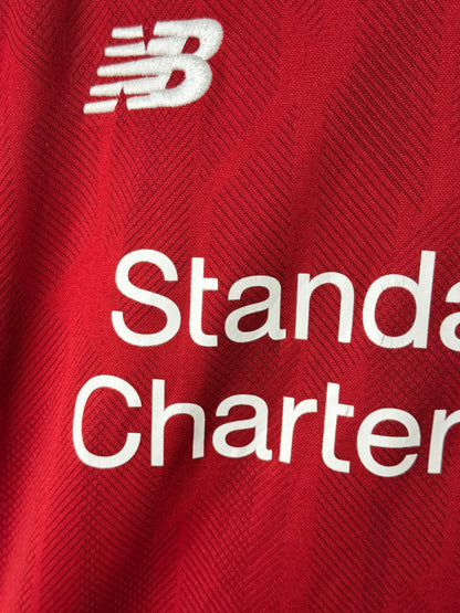 Mohamed Salah Liverpool FC 2018-19 home football shirt (M)