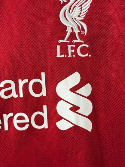 Mohamed Salah Liverpool FC 2018-19 home football shirt (M)