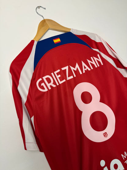 Antoine Griezmann Atletico Madrid 2022-23 home football shirt (L)