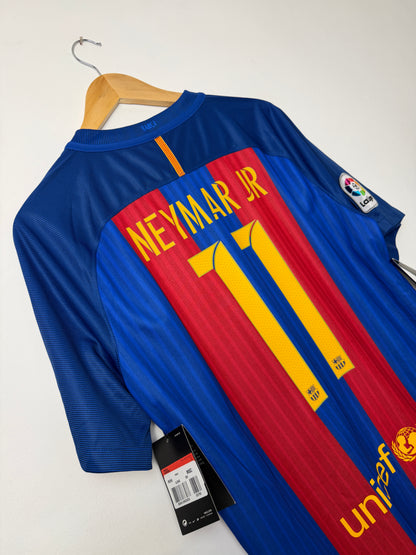 Neymar JR FC Barcelona 2016-17 home football shirt (L)