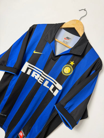 Ronaldo Nazario Inter Milan 1998-199 home football shirt (M)