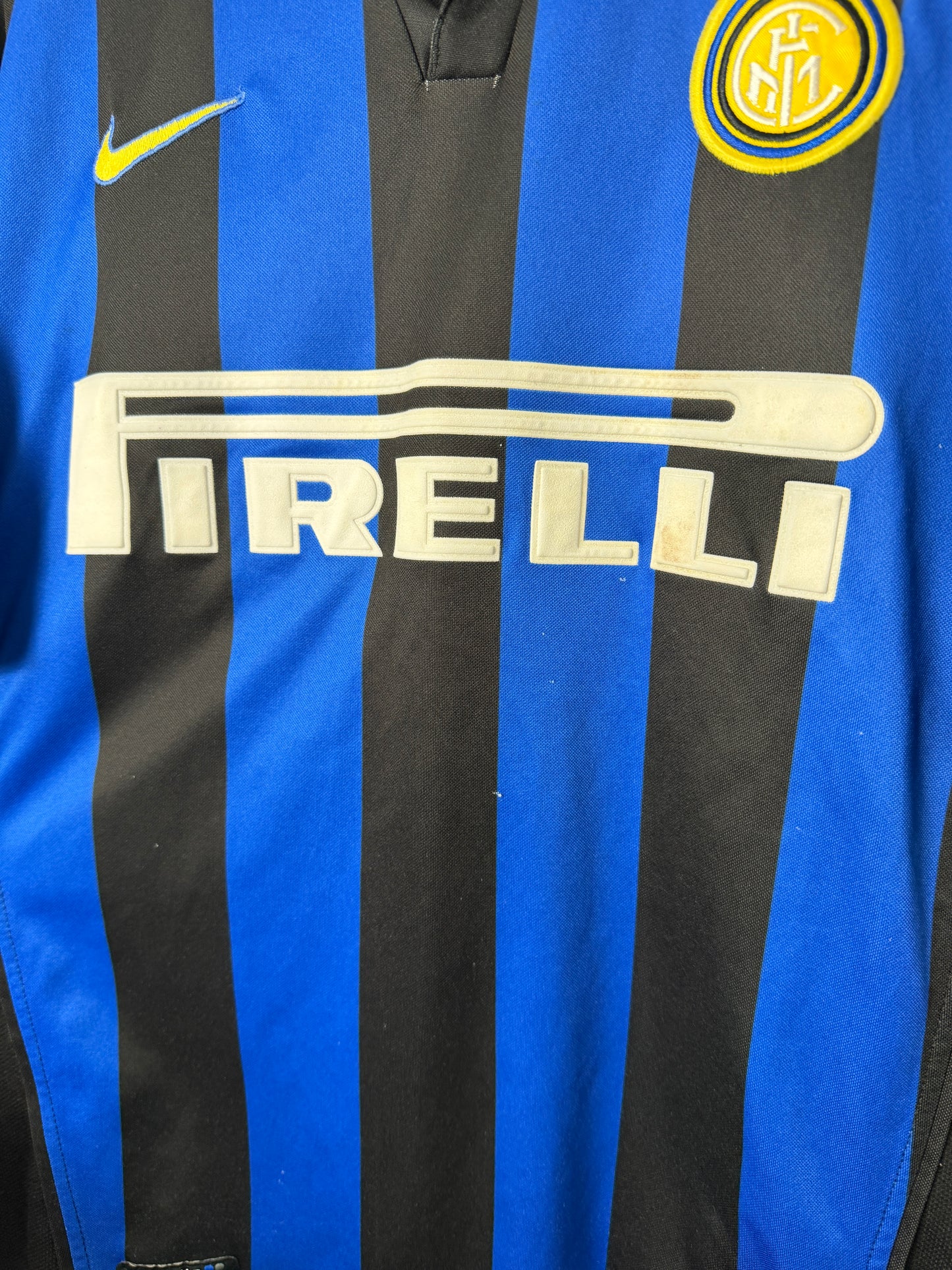 Ronaldo Nazario Inter Milan 1998-199 home football shirt (M)