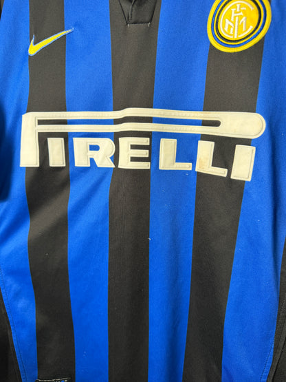Ronaldo Nazario Inter Milan 1998-199 home football shirt (M)