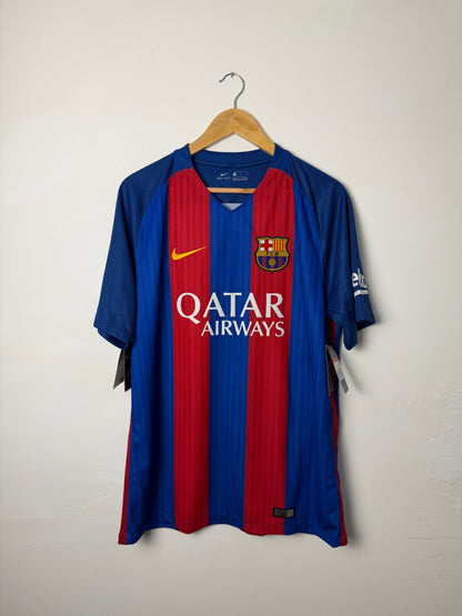 Neymar JR FC Barcelona 2016-17 home football shirt (L)
