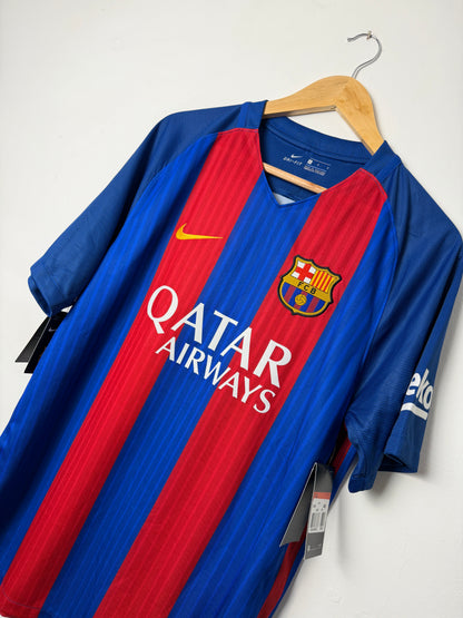 Neymar JR FC Barcelona 2016-17 home football shirt (L)
