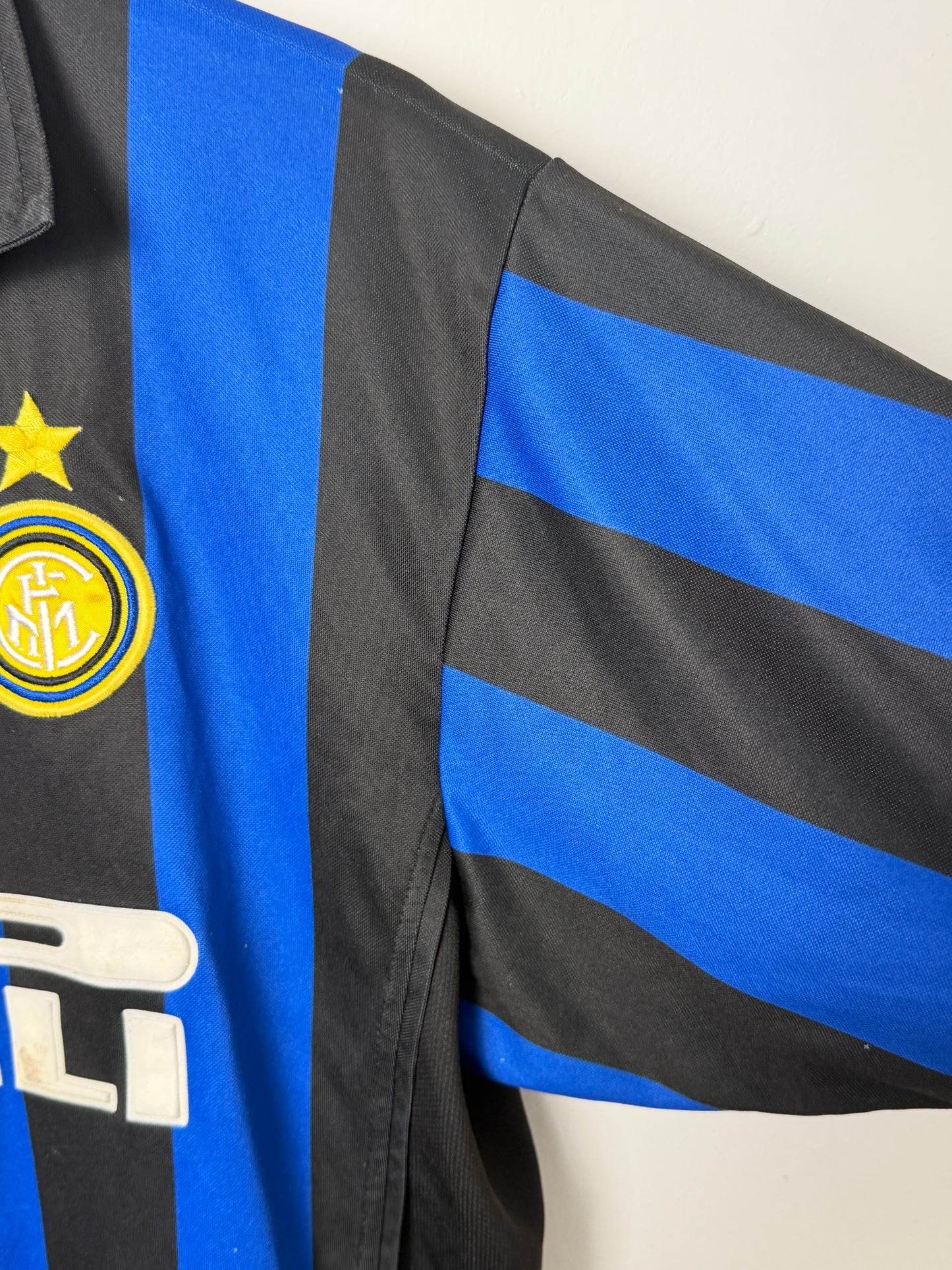 Ronaldo Nazario Inter Milan 1998-199 home football shirt (M)