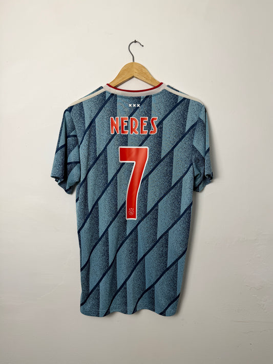 David Neres AFC Ajax 2020-21 away football shirt (M)