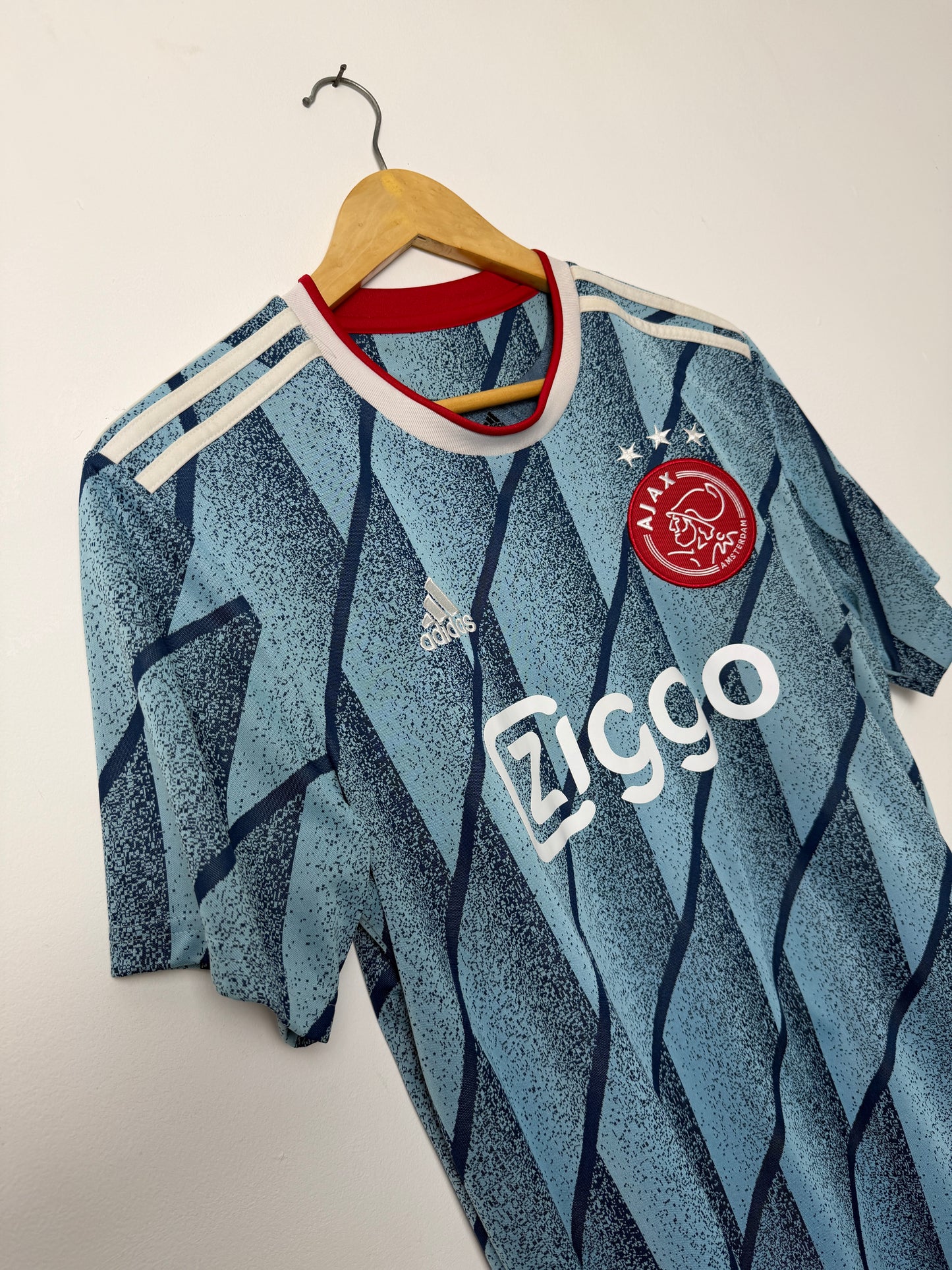 David Neres AFC Ajax 2020-21 away football shirt (M)