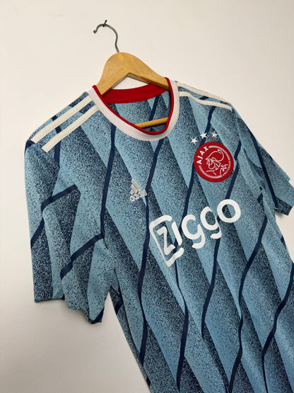 David Neres AFC Ajax 2020-21 away football shirt (M)