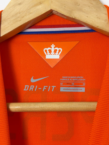 Robin Van Persie Netherlands 2014 World Cup home football shirt (M)