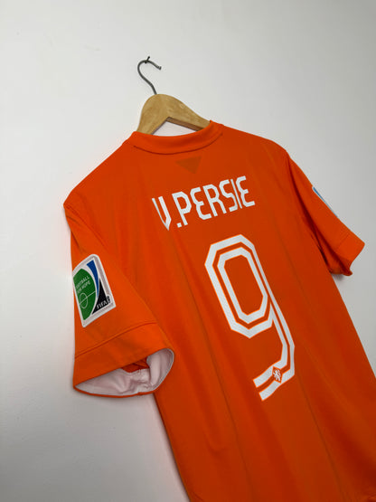 Robin Van Persie Netherlands 2014 World Cup home football shirt (M)