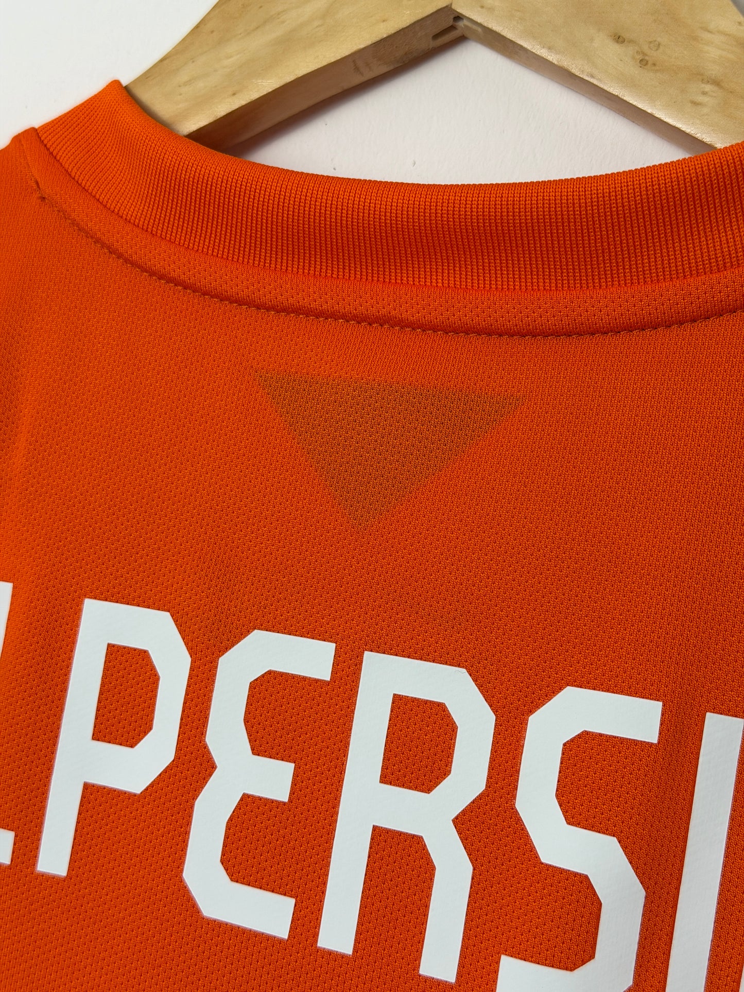 Robin Van Persie Netherlands 2014 World Cup home football shirt (M)