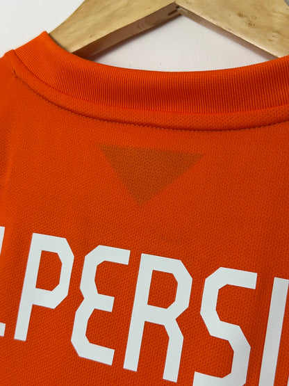 Robin Van Persie Netherlands 2014 World Cup home football shirt (M)