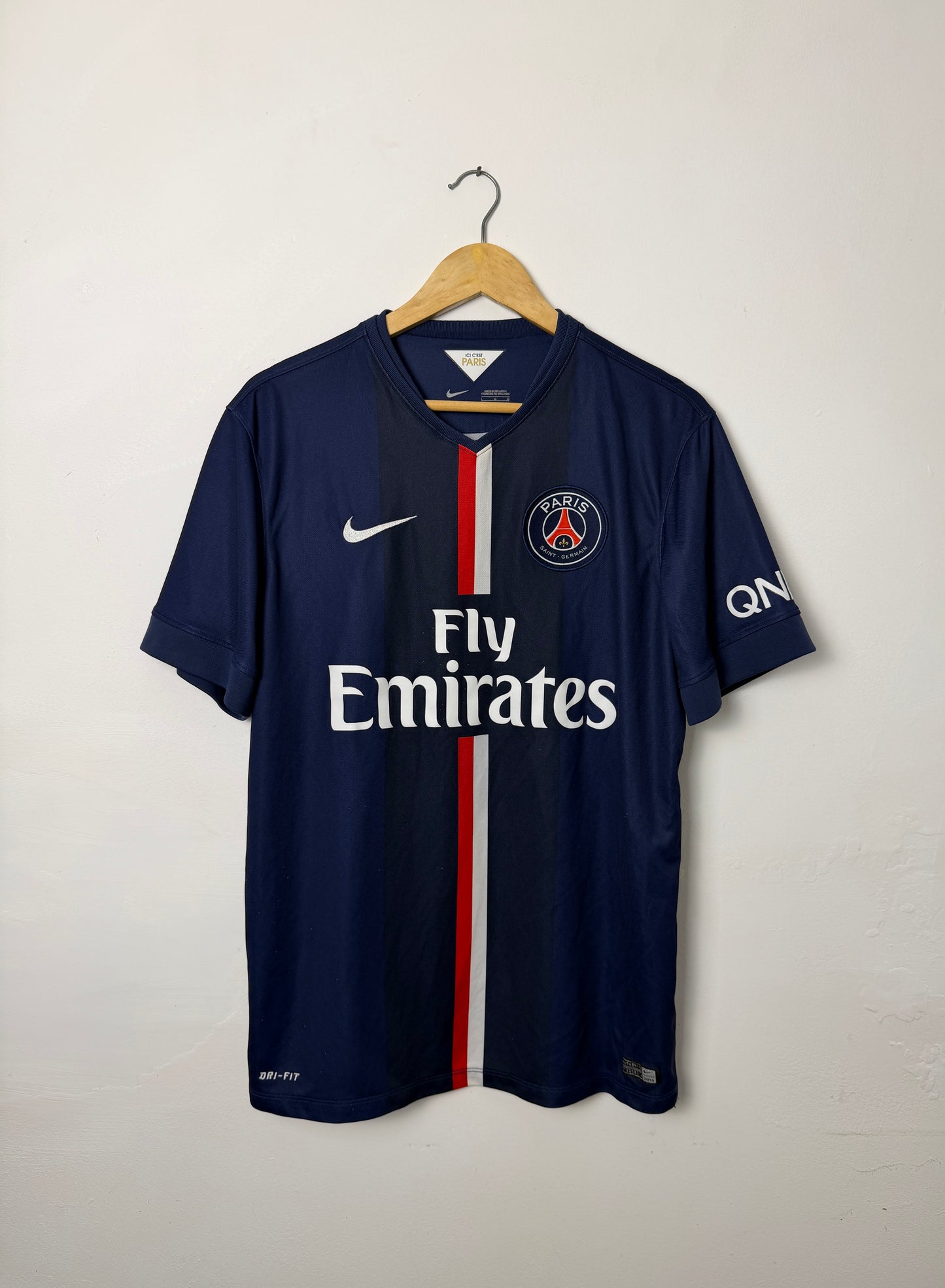 Zlatan Ibrahimovic PSG 2014-15 home football shirt (L)