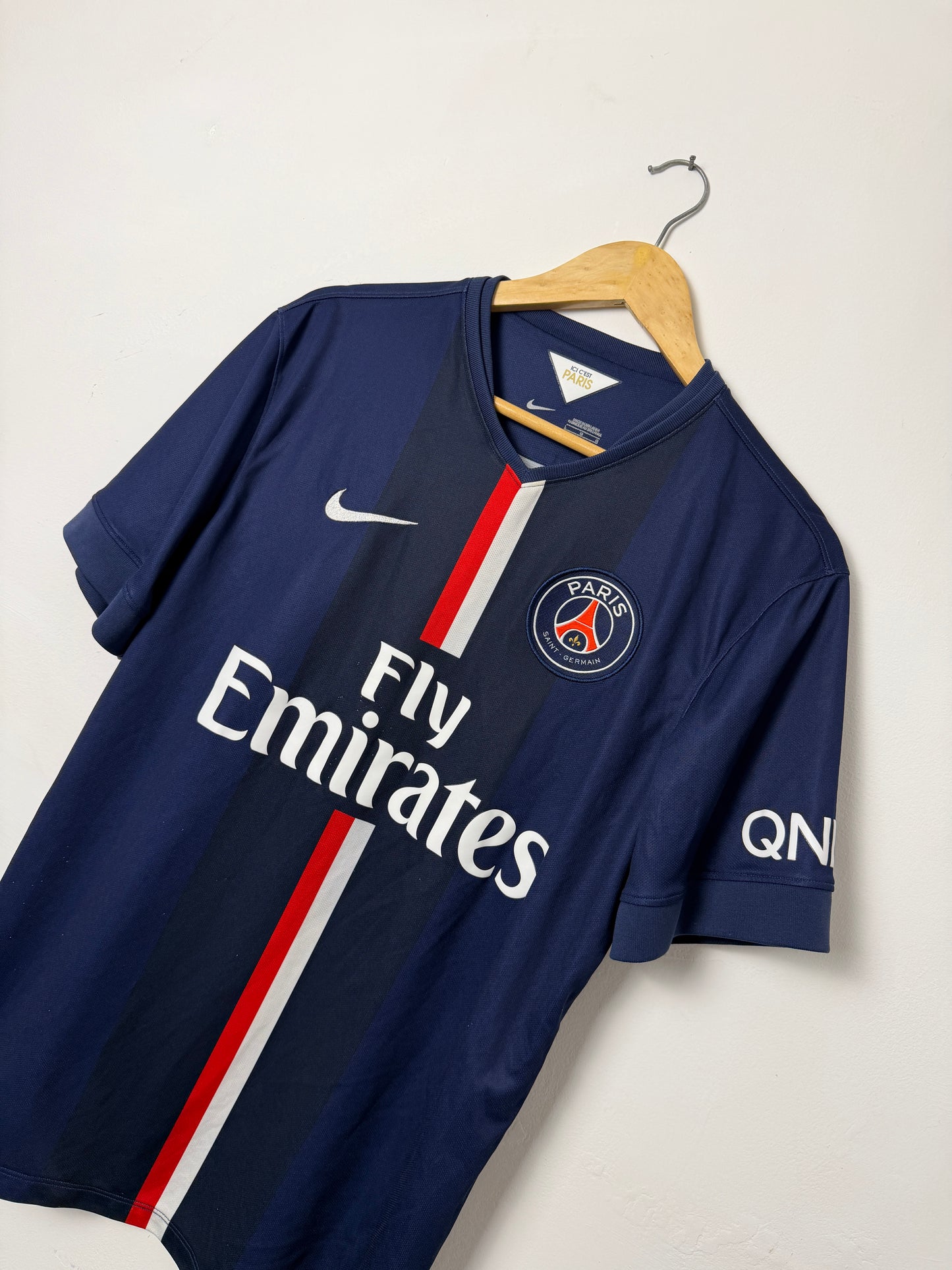 Zlatan Ibrahimovic PSG 2014-15 home football shirt (L)