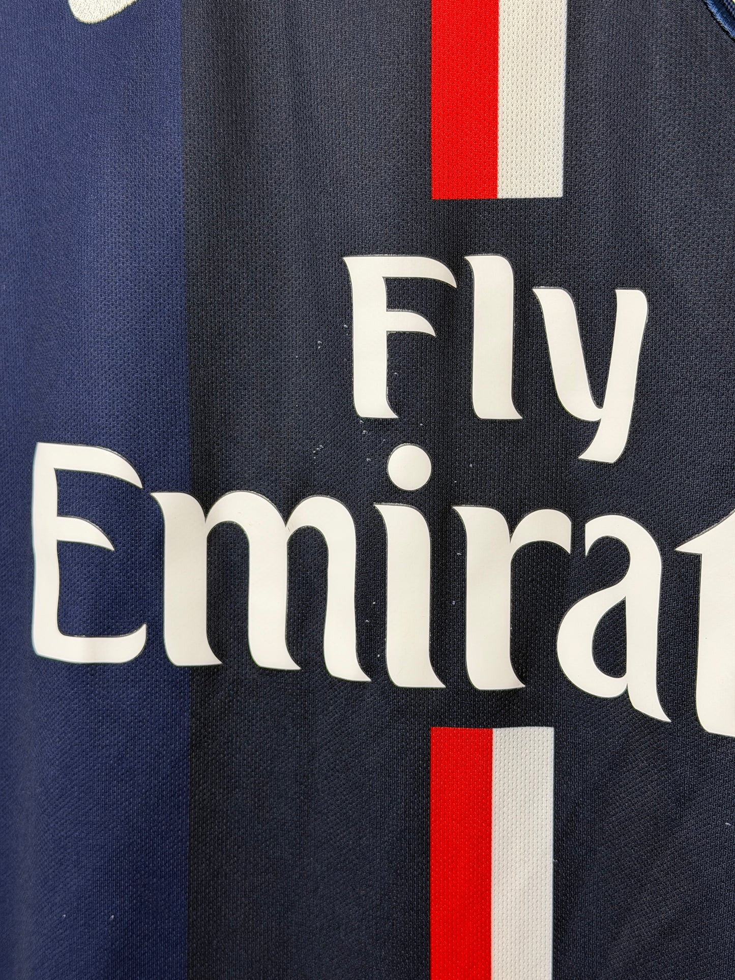 Zlatan Ibrahimovic PSG 2014-15 home football shirt (L)