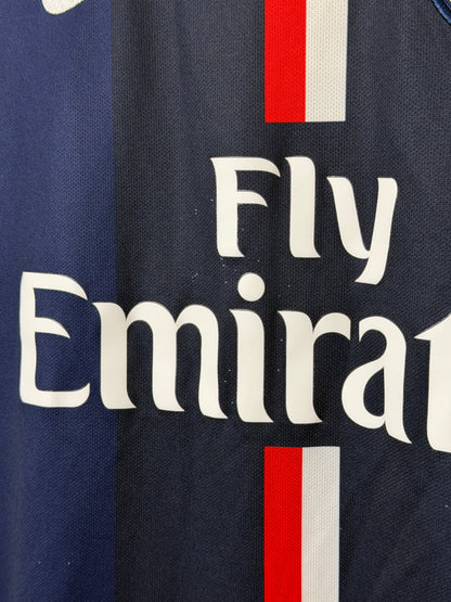 Zlatan Ibrahimovic PSG 2014-15 home football shirt (L)
