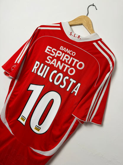 Rui Costa S.L. Benfica 2005-06 home football shirt (L)