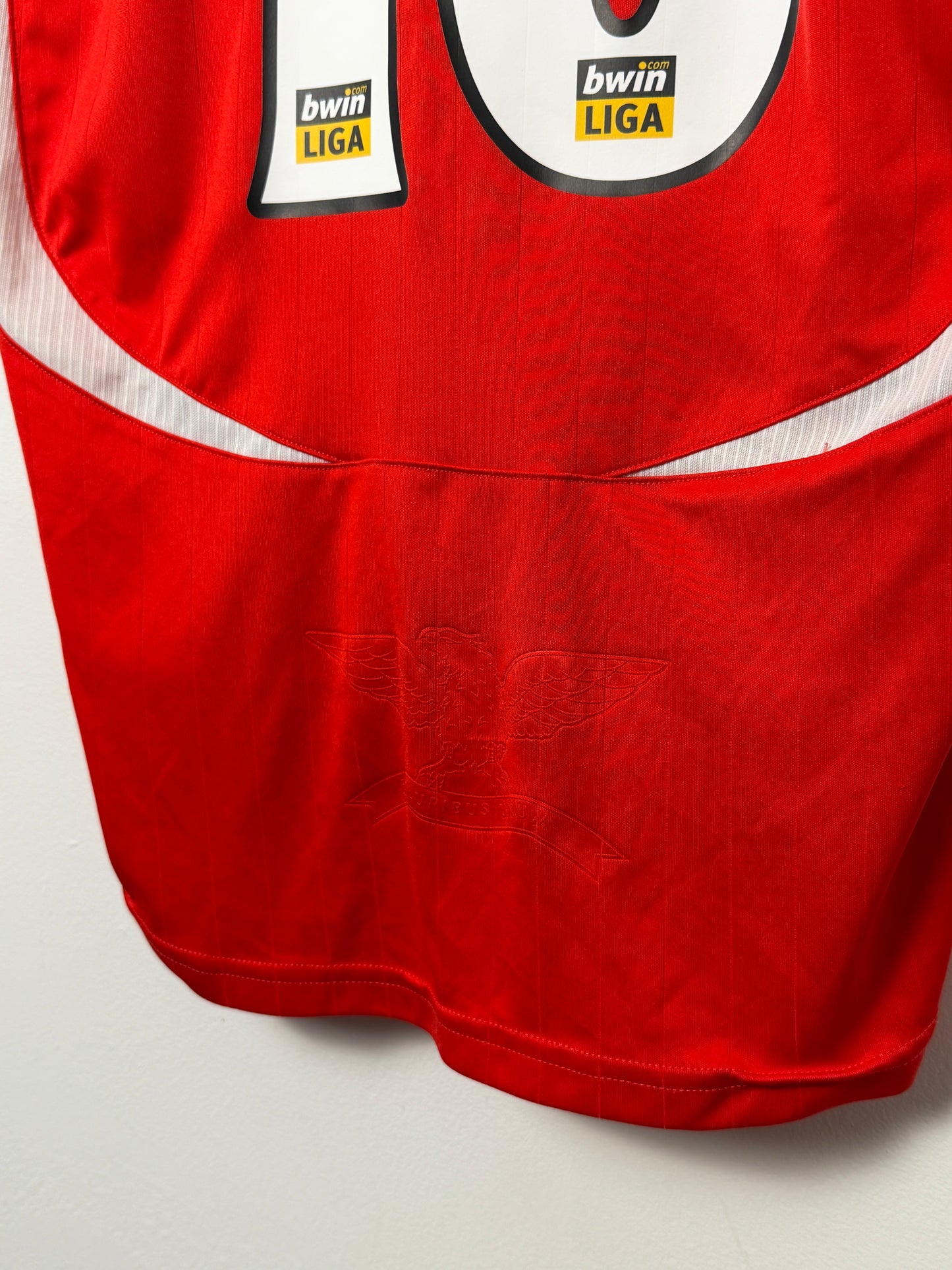 Rui Costa S.L. Benfica 2005-06 home football shirt (L)