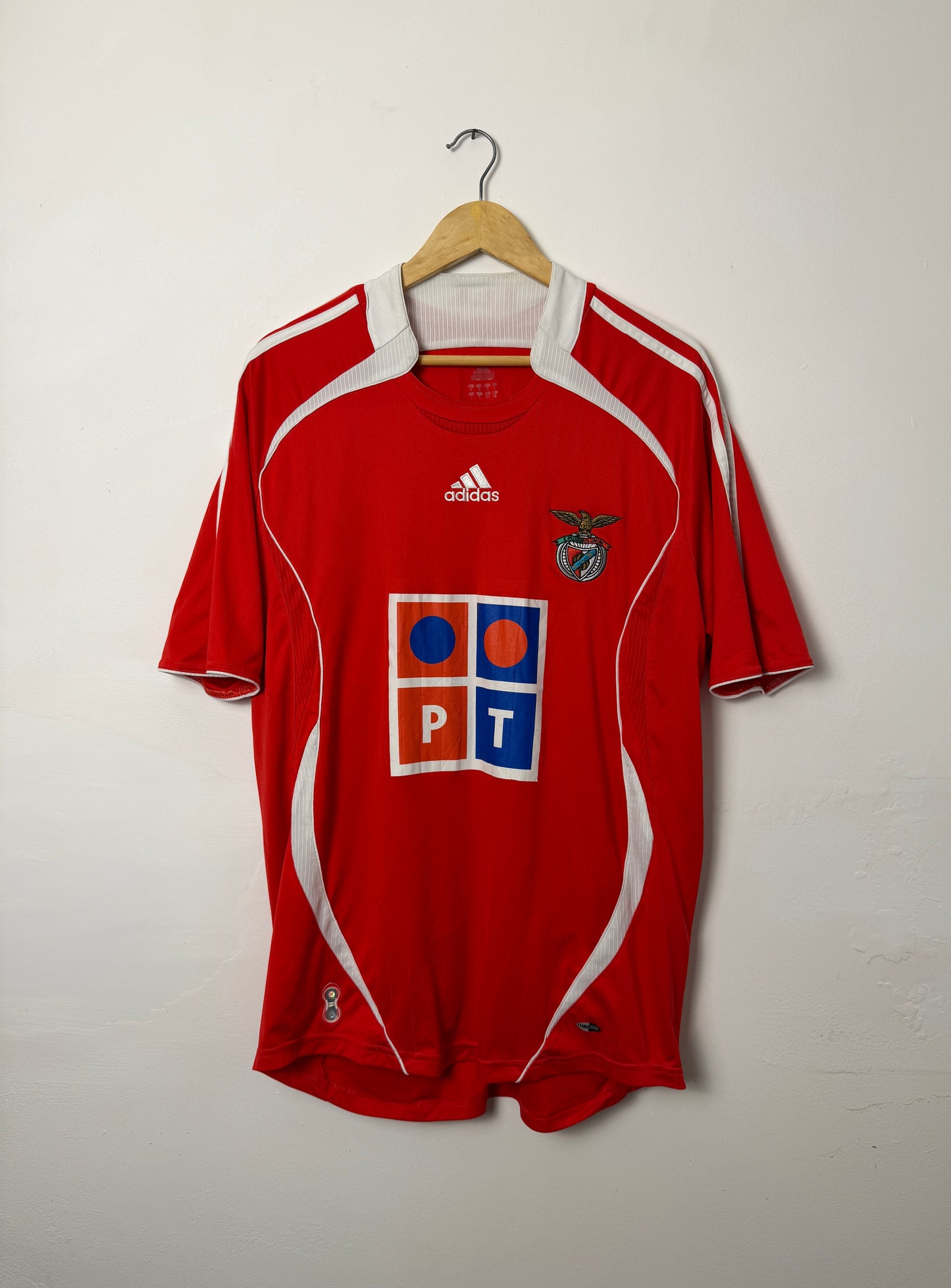 Rui Costa S.L. Benfica 2005-06 home football shirt (L)