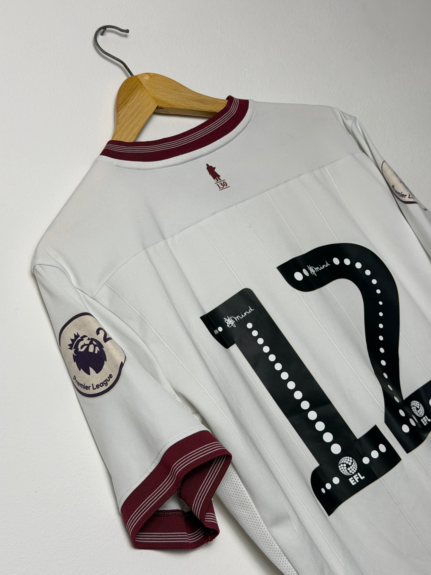 Aston Villa U21 2018-19 away football shirt (M)
