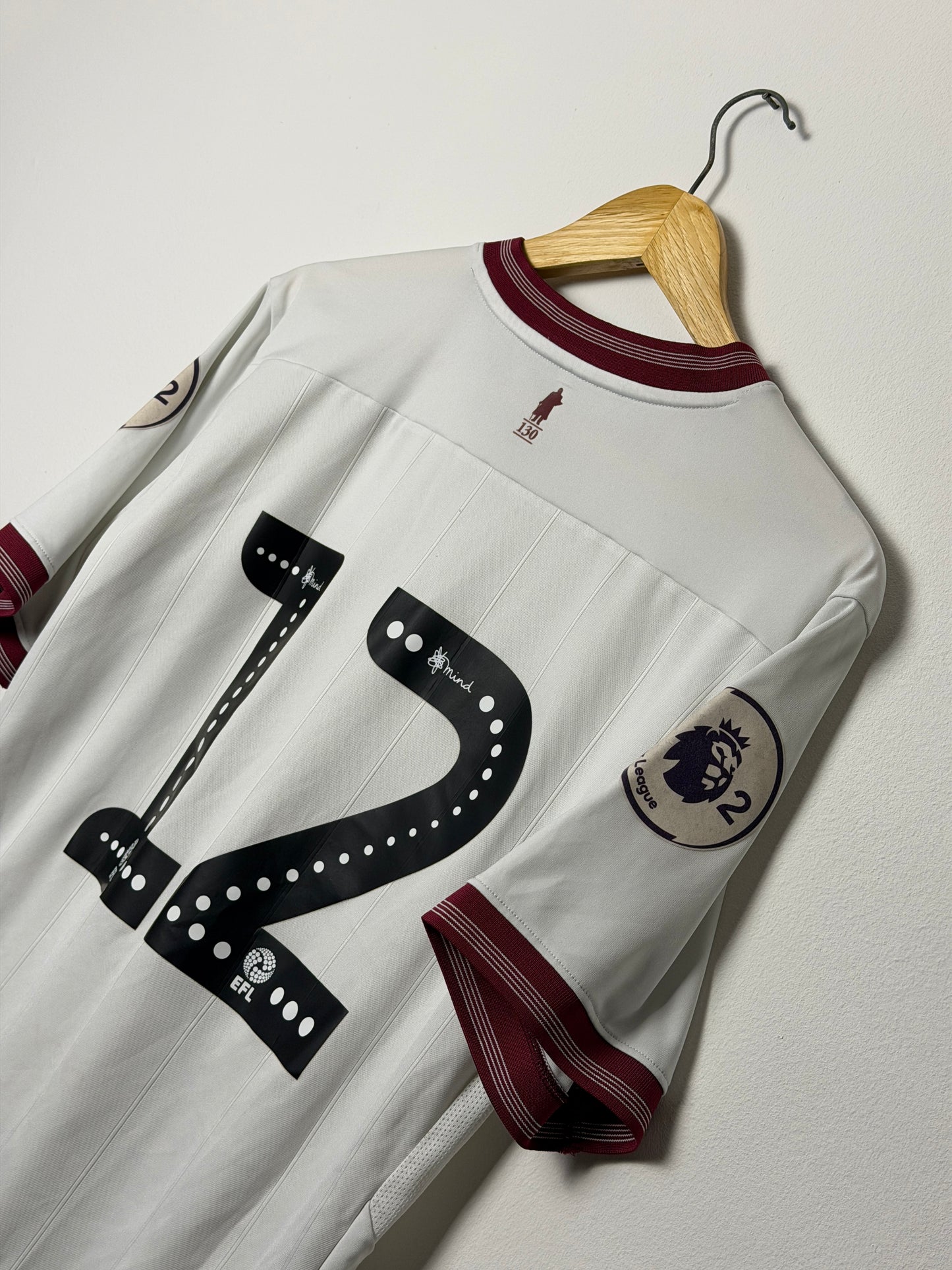 Aston Villa U21 2018-19 away football shirt (M)