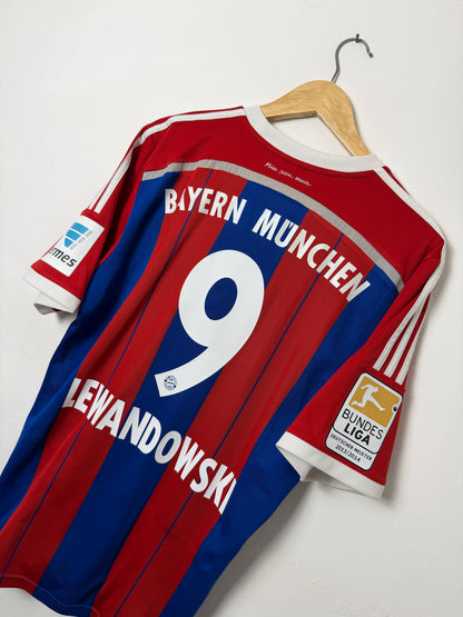 Robert Lewandowski FC Bayern Munich 2014-15 home football shirt (L)