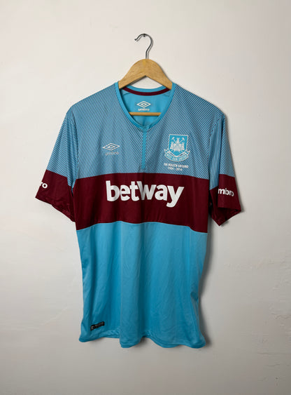 Dimitri Payet West Ham 2015-16 away football shirt (L)